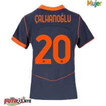 Camiseta Inter Milan Hakan Calhanoglu #20 Tercera Equipación para mujer 2025-26 manga corta